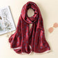 Autumn and Winter All-match Shawl Ladies Silk Scarf Women Variety Scarf Long Warm Silk Gauze Women Summer Sunscreen Shawl