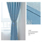 Thickened High Blackout Curtains Finished Living Room Shading Net Red Rental Room High-end Bedroom Curtains (150×270cm)