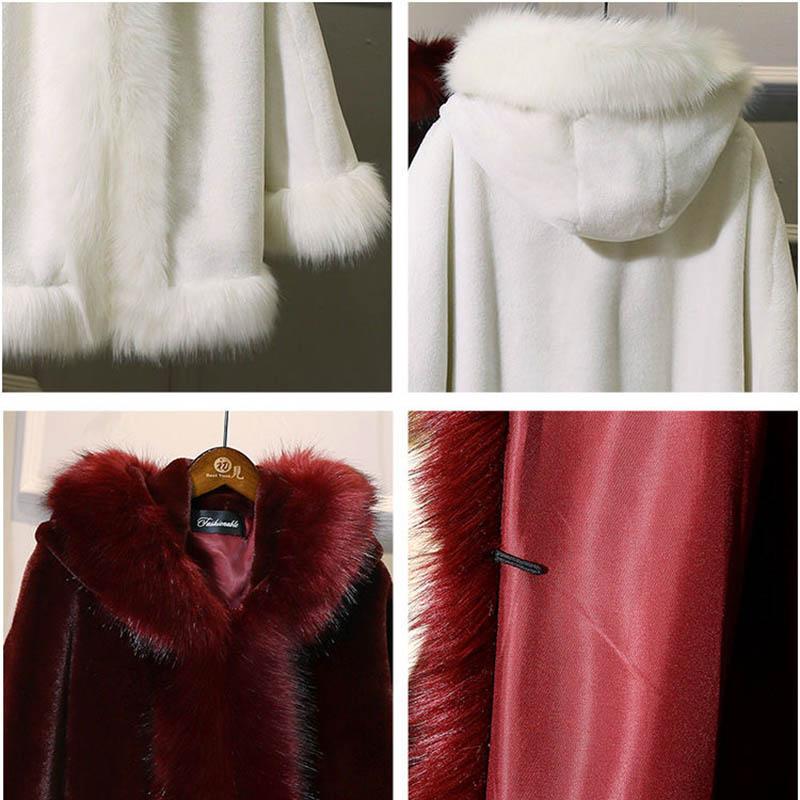 Plush Jacket Women's Lamb Cashmere Short Section Plus Cotton Thickening Slim Slimming Fur Shawl