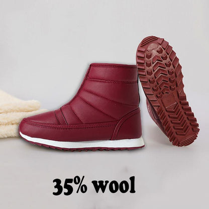 Women Boots Waterproof Winter Shoes Women Snow Boots Platform Keep Warm Ankle Winter Boots
