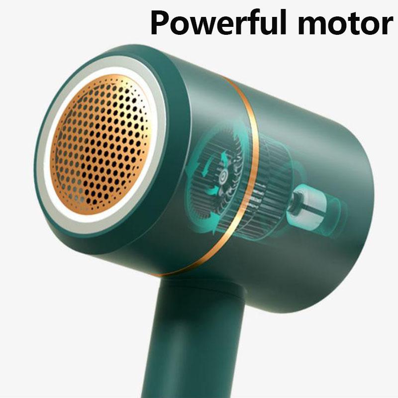 Laundry Powerful Electric Sweater Hairball Trimmer USB Rechargeable Sofa Lint Remover Portable Stripper