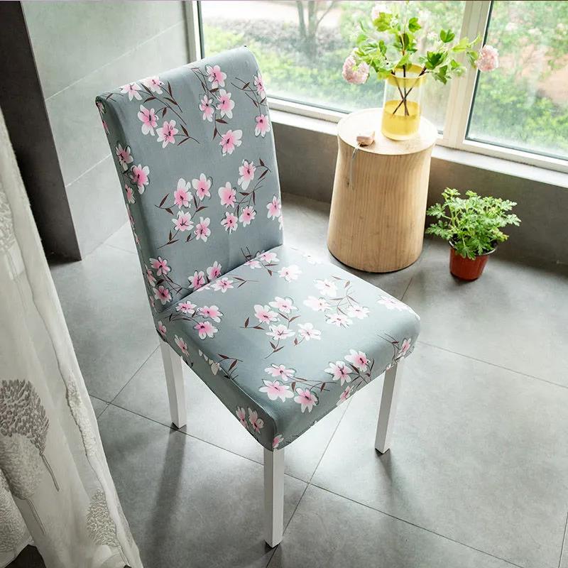 Two-piece Elastic All-inclusive Chair Cover Home Modern Minimalist Hotel Universal Four Seasons Chair Cushion Chair Cover