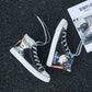 Men's high-top canvas shoes men's trend students women's shoes casual high-top sneakers men