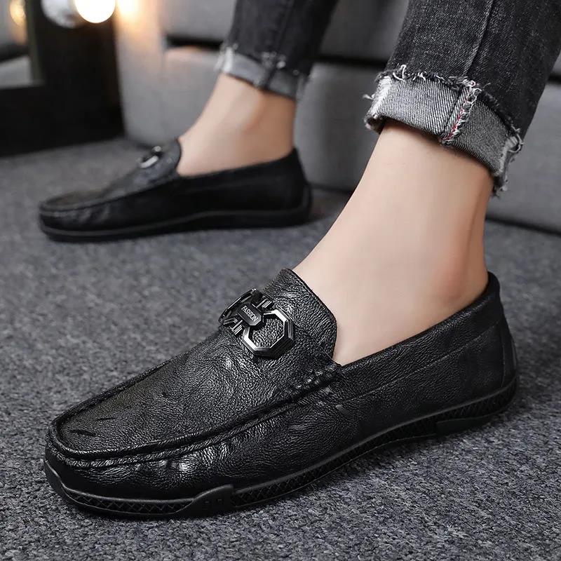 Spring and Autumn 2021 New England Men's Casual Shoes Set Foot Lazy Style Loafers
