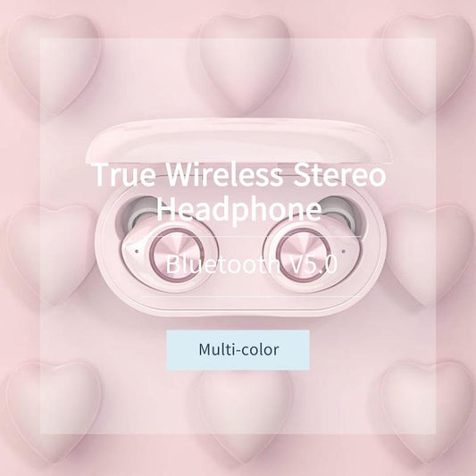 5 Color Optional 3D Stereo Headset TWS Bluetooth 5.0 Headphone with Mic Handsfree with Charging Case