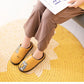 Indoor Non-slip and Dirt-resistant Cotton Slippers To Keep Warm Autumn and Winter Flat Shoes Fashion Casual