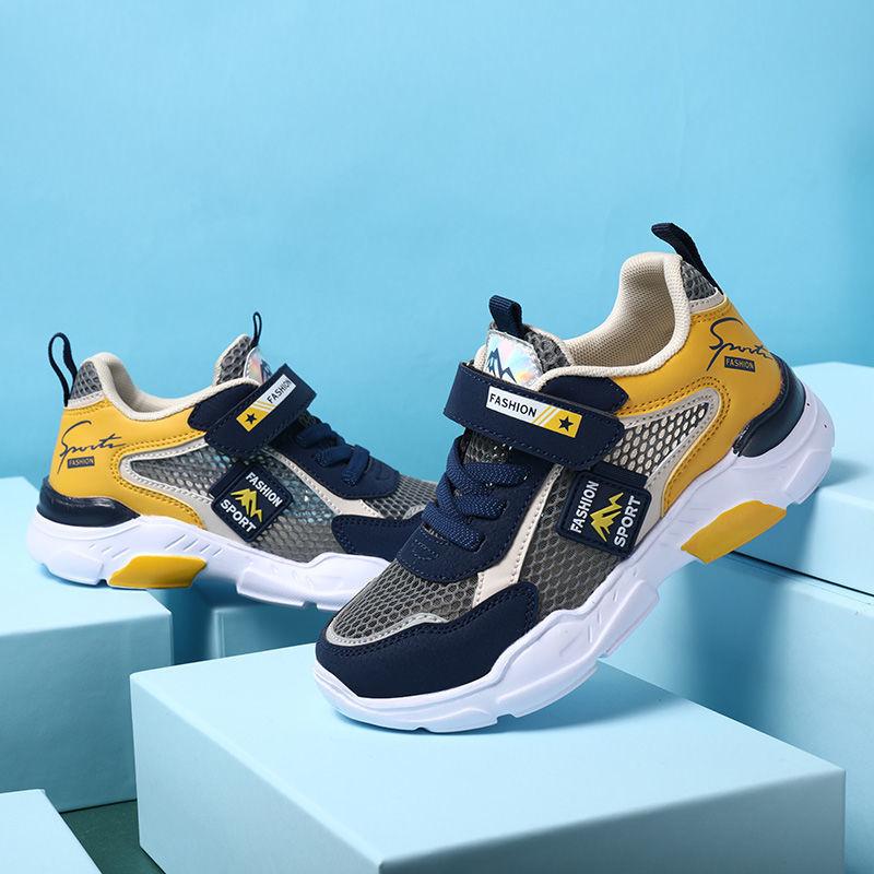 Summer Children's Running Sneakers Boys Breathable Net Shoes School Girls Shoes Sneakers