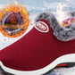 Winter Women's  Shoes Middle-aged and Elderly Plus Velvet Padded Sports Shoes Non-slip Warm Mother's Cotton Shoes