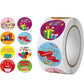 500pcs 4 Styles Thank You Sticker for Seal Labels Round Floral Multi Color Labels Sticker Handmade Offer Stationery Sticker