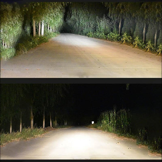 Car Led Headlights H7 H1 H3 H4 H8 H9 H11 12V24V 260W Super Bright Spotlight Far and Near Light Front Headlight Fog Lamp Free Modification