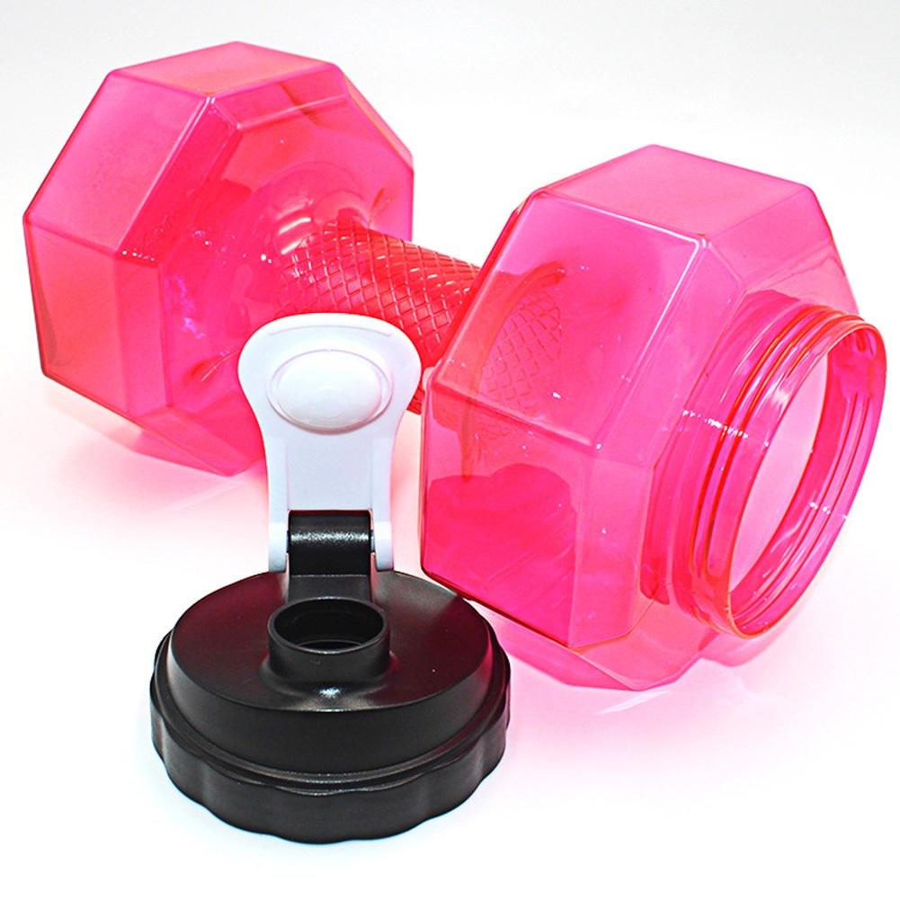 2.5L Dumbbells Shape High-Capacity Sports Water Bottle