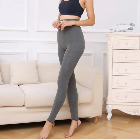 Women's Yoga Pants Thickened Plus Velvet Leggings Long Trousers Warm Pants Autumn and Winter Wear High Waist Slim Pants High Elastic Comfortable Pants