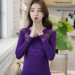 Autumn and Winter Cotton Autumn Clothes Long Trousers Suit Ladies Thermal Underwear Middle School Students Wear Thin Models