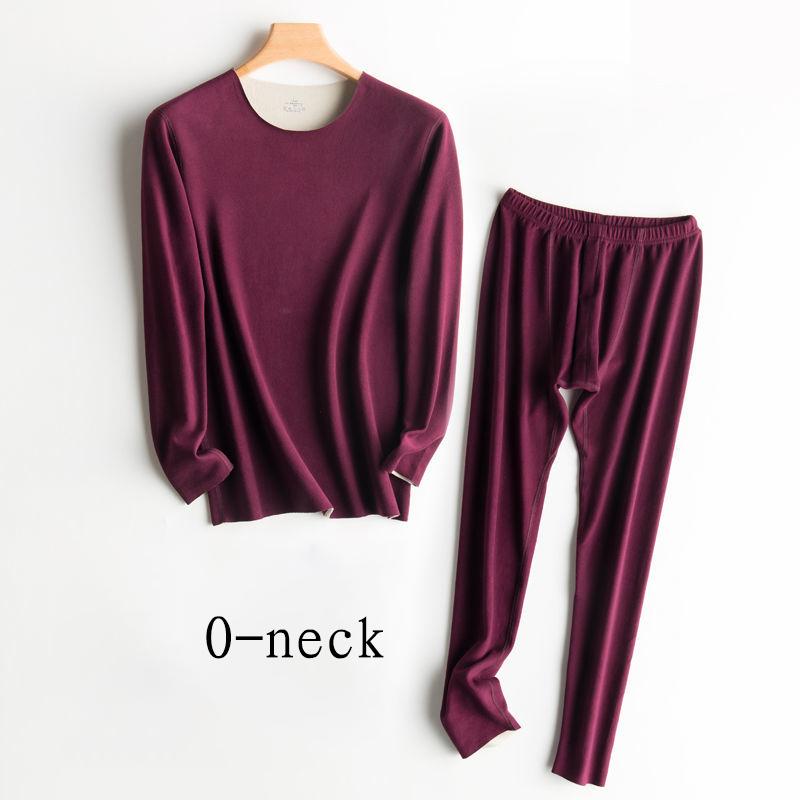 Winter Men Thermal Underwear Tops Pants Male Autumn Clothes Tight Suit Thicken Windproof Comfortable Soft Lining Long Sleeve High Elasticity Slim