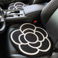 1pc Car Cushion Camellia Personality Creative Four Seasons General Flax Single Car Soft Cushion