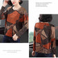 Long-sleeved T-shirt Women's Spring and Autumn New Round Neck Plus Size Mother's Shirt Bottoming Shirt Loose Casual