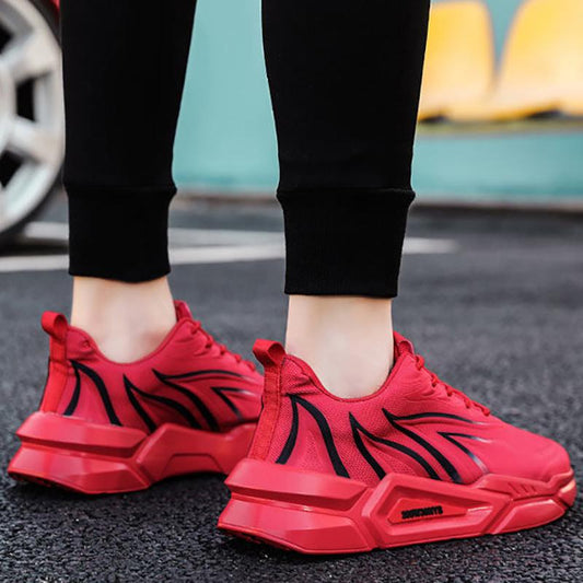 Men's Fashion Sports Shoes Leisure All-match Increase Shoes Spring and Summer Outdoor Running Breathable Clearance Shoes