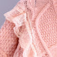 Thick Sweater Women Knitted Ribbed Pullover Long Sleeve Casual O Neck Jumpers Clothing Autumn Winter