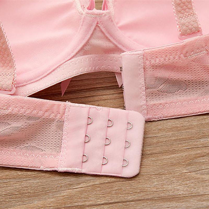 Sexy Lace Skin-friendly Comfortable Breathable Gathered No Steel Ring Anti-sagging Women's Underwear Bra