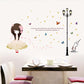 [Flower Girl] Wall Sticker The third generation street lights removable wall sticker PVC