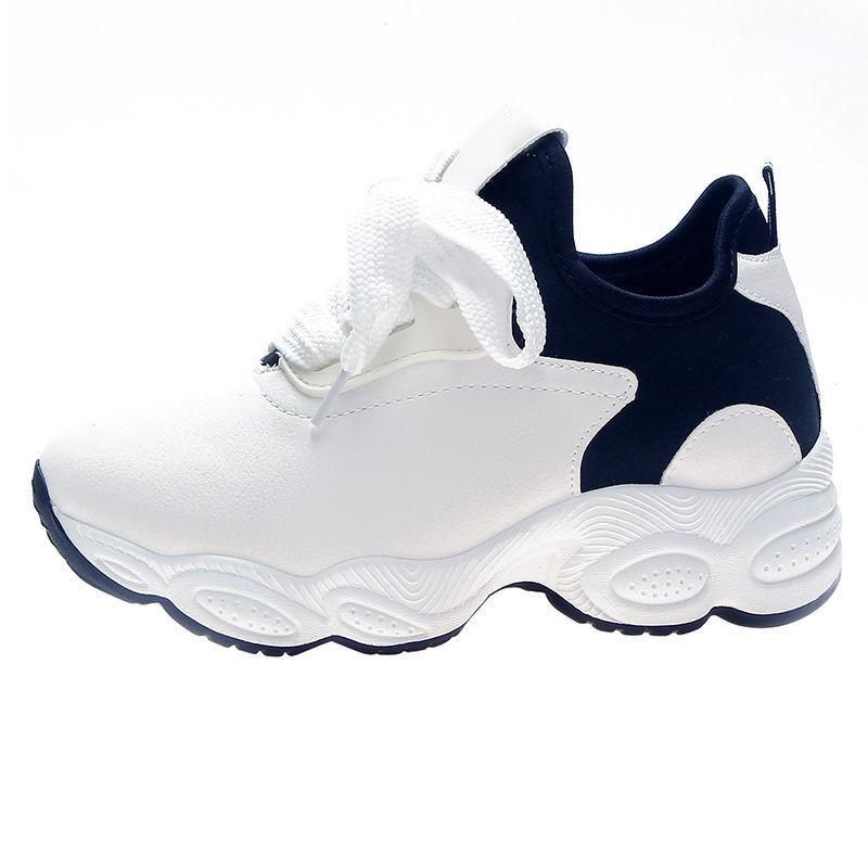 Breathable Sneakers Women Walking Sneakers Comfortable Versatile Platform Travel Running Shoes