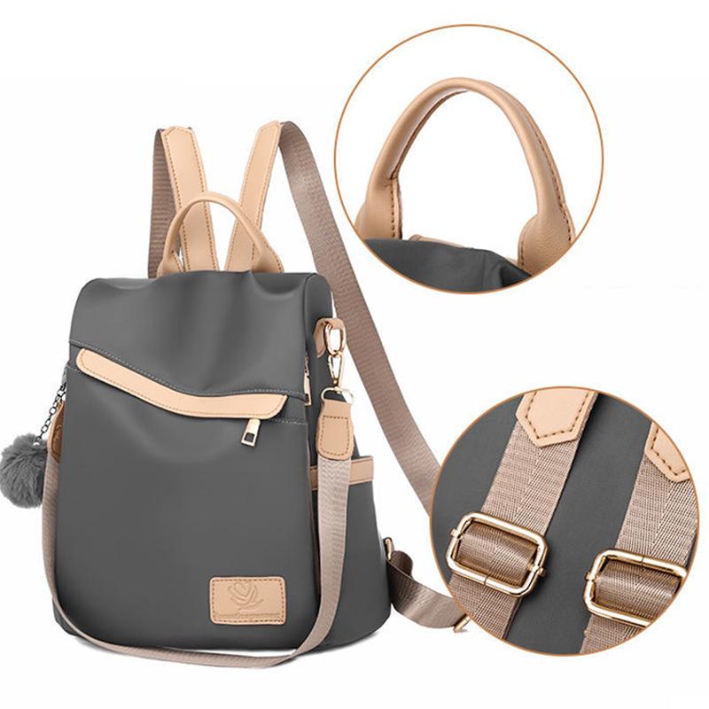 Ladies Backpacks Fashion All-match Ladies Backpacks Travel Bags Shopping Bags