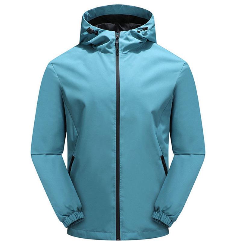 Spring and Autumn Jacket High-quality Jacket Men's Trendy Men's Thin Sports Casual Hooded All-match Jacket