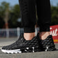 Men's Fashion Printed Sports Running Shoes Breathable Outdoor Casual Shoes Plus Size 39-47