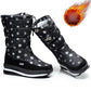 Winter Plus Velvet Snow Boots Women's Thick Tube Waterproof Non-slip Warm Cotton Shoes High-top Boots