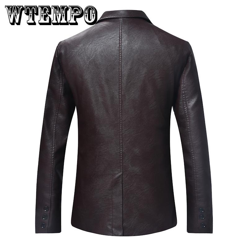 Arrival Leather Jackets Men's Jacket Outwear Men's Coats P U Jacket Coat