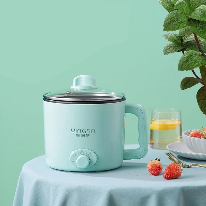 Wok Dormitory Small Electric Cooker 2 People Rice Cooker Instant Noodle Pot Electric Cooker Multi-function Electric Pot Electric Wok Porridge Pot