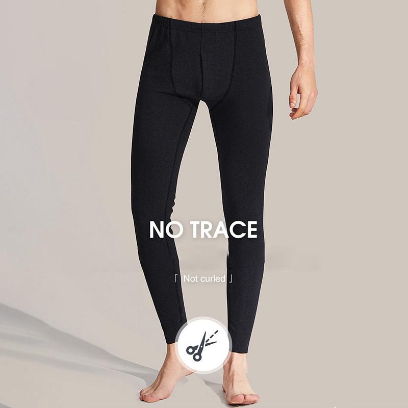 Men Winter Thermal Underwear Male Autumn Tight Pants Thicken Windproof Comfortable Soft Lining High Elasticity Slim Wearable Versatile Spring Pajamas