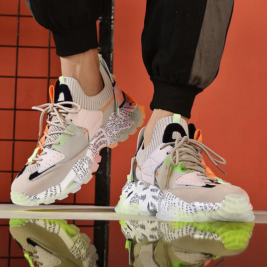 Fashion Men's Sneakers Summer Design New Trend Mens Shoes Casual Mesh Breathable Light Tenis Masculino Adulto Footwears
