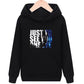 Autumn and Winter Hoodie Plus Fleece Sweater Korean Version of The Youth Student Slim Long-sleeved Clothes All-match Printing Pullover Jacket Hoodie