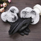 Birthday present Winter Warm gloves Christmas gift Woman Trend fashion gloves Plush Cotton gloves