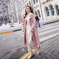 Women Winter Long Overcoat Outwear Coat Plus Size Cardigans Long Sleeve Outwaer Manteau Femme Jacket