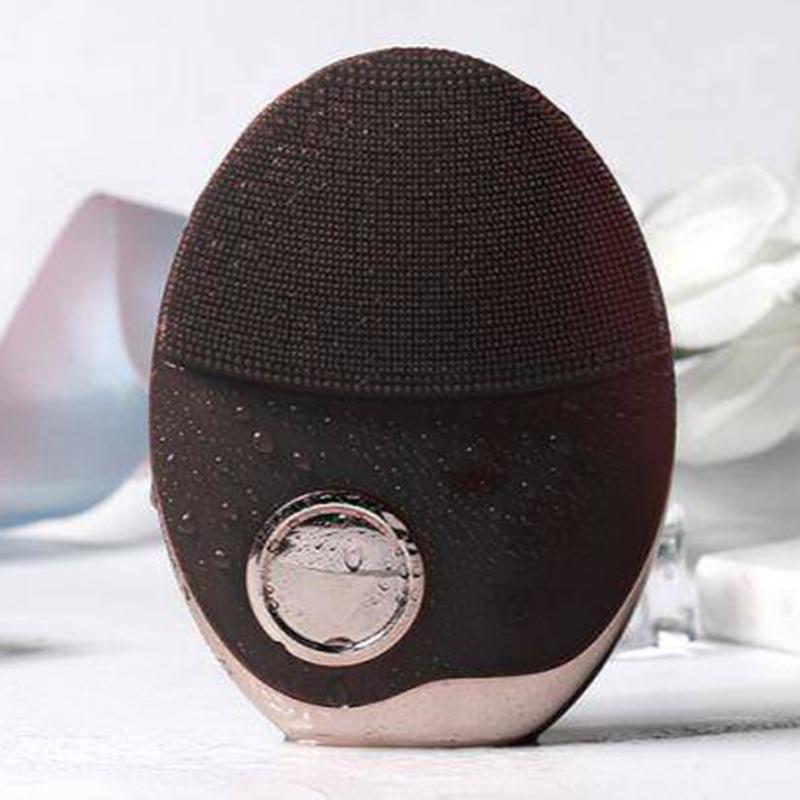 Wireless Charging Facial Cleansing Instrument Electric Cleaning Ultrasonic Vibration Silicone Beauty