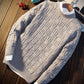 Autumn and Winter Men's Sweater Thickening Youth Round Neck Pullover Sweater Trend Personality Top