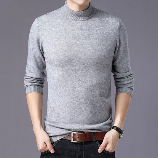 Sweaters Men Winter Warm Turtleneck Sweater Knitted Mens Sweater Casual Slim Pullover Male Pullovers