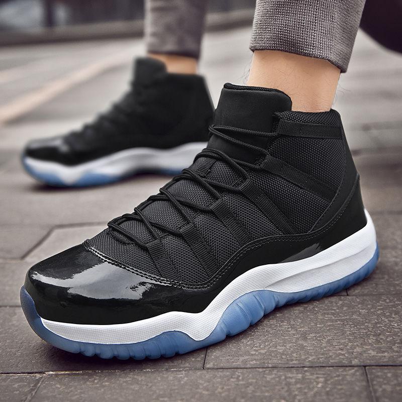 High-elastic High-top Student Basketball Shoes Boys Shoes, Fashion Breathable Sports Men's Shoes