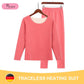 Thermal Underwear Ladies Thickened Plus Velvet Suit De Velvet Self-heating Winter Seamless Bottoming Autumn Clothes Long Trousers