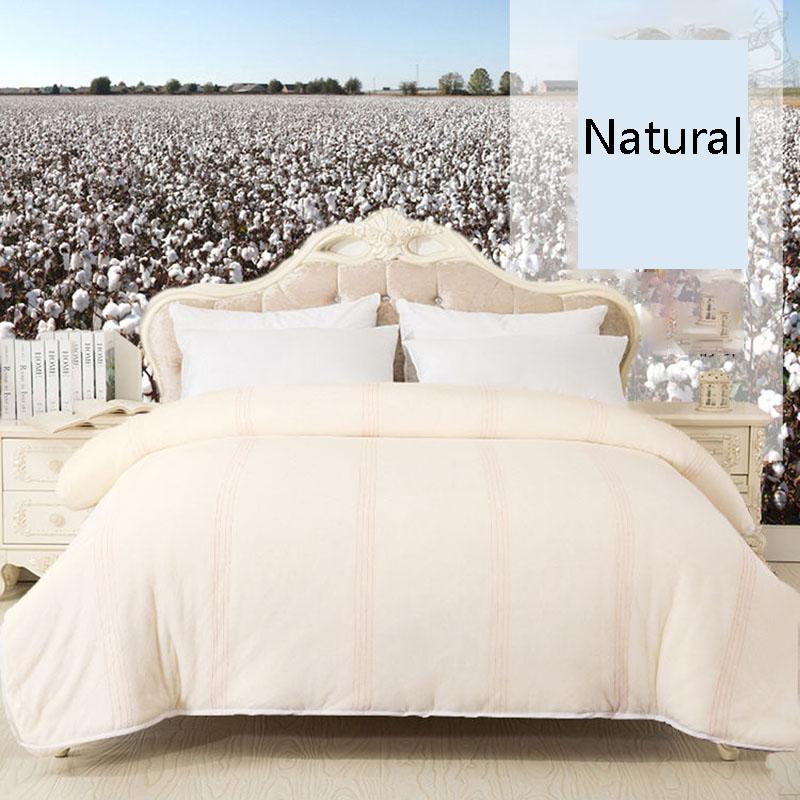 3/4/5Kg Handmade Quilt Winter Cotton Quilt Full Quilt Core Cotton Wadding Mattress Twin Queen King Size