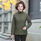 Middle-aged and Elderly Women's Winter Cotton-padded Clothes, Mother's Fit, Short and Light Grandma's Cotton-padded Clothes