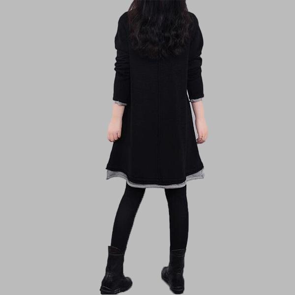 Winter Warmth and Thickening Bottoming Shirt, Large Size, Long-sleeved Long-sleeved T-shirt, Women Wear Clothes Outside