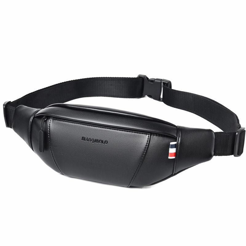 Genuine Men's Chest Bag Fashion Multifunctional Waist Bag Casual Sports Men's Messenger Bag