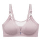 Larger Cup Comfortable Massage Inner Cup Without Steel Ring Traditional Thin Mold Cup Women's Lace Edge Breathable Thin Bra