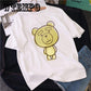 Harajuku Short Sleeve T-shirt Women Hip-hop Tees Womens Print T-shirts Trendy Girls Chic Fashion Top