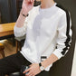 Autumn Men's Round Neck Casual Sweater Korean Round Neck Long-sleeved Sweatshirts Men's Young Clothes