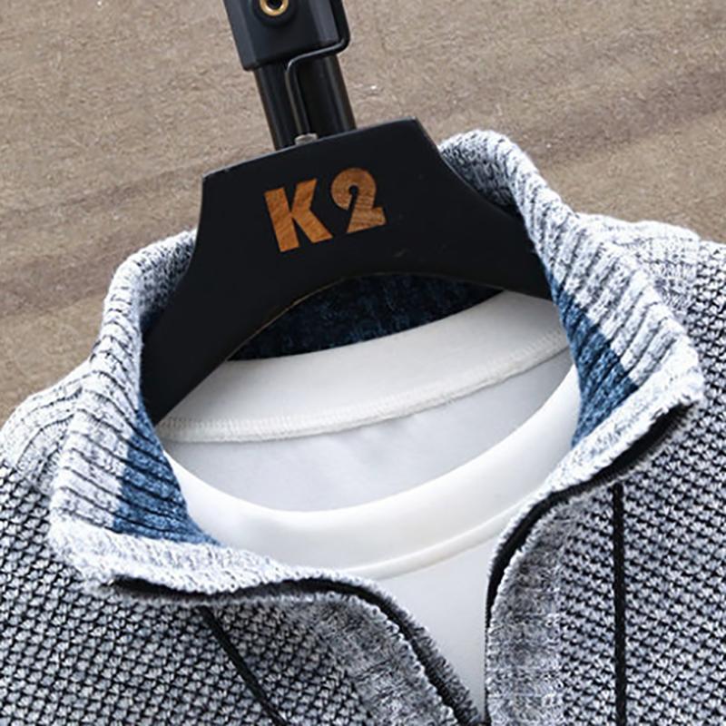 Men's Long-sleeved Turtleneck Sweater Solid Color Fashion Plus Velvet To Keep Warm Sweatshirts Autumn and Winter