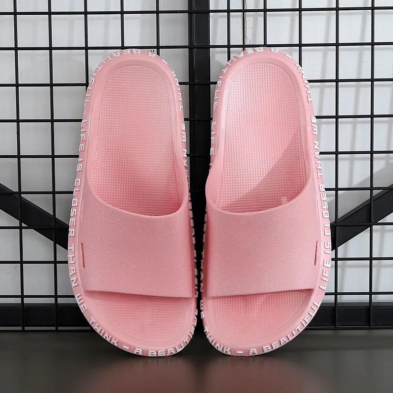 Summer Slippers Men and Women Wear Non-slip Indoor Couple Slippers